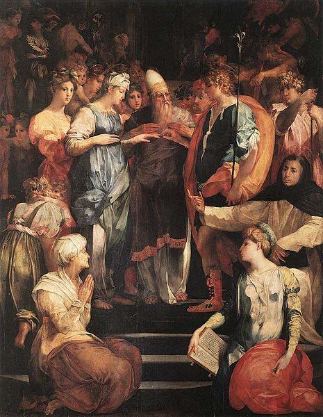 Rosso Fiorentino Marriage of the Virgin China oil painting art